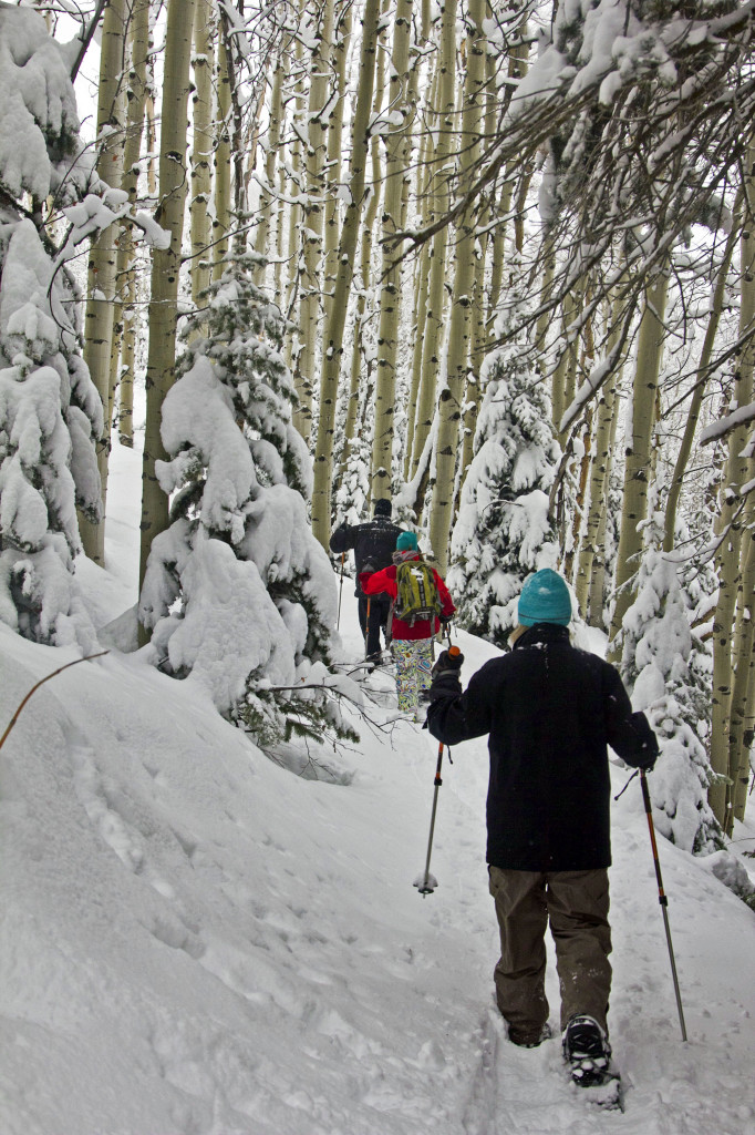 Park City snowshoe tour