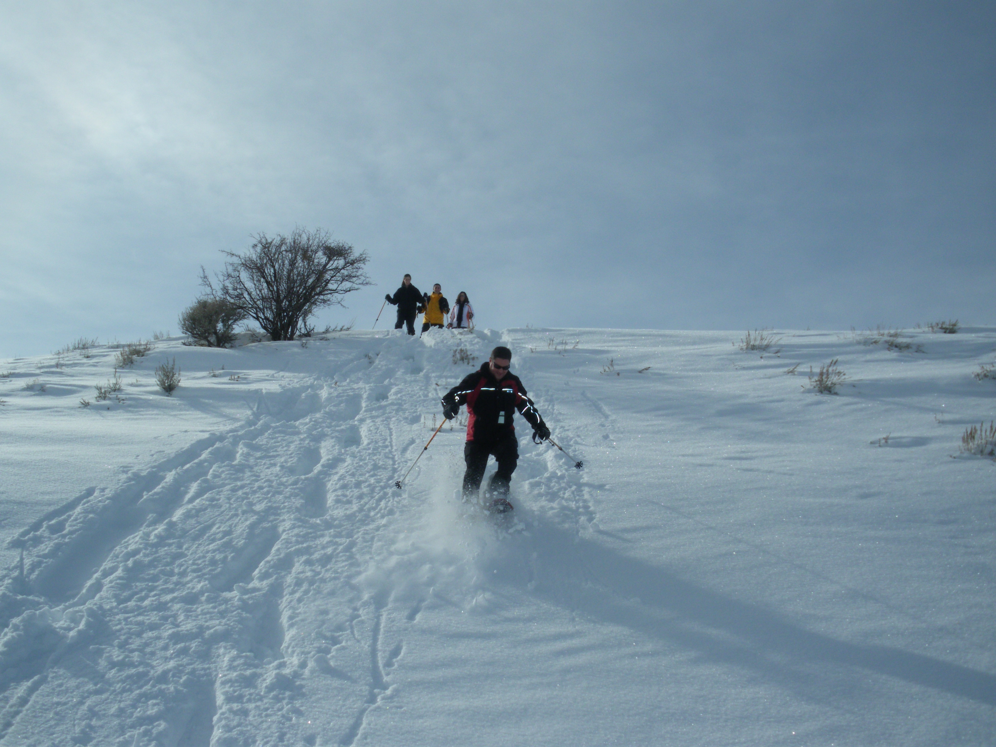 park city snowshoeing