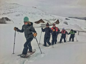 Snowshoeing at Garff Ranch