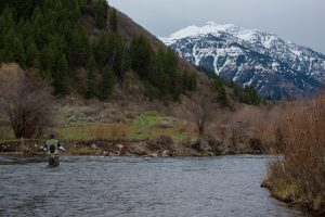 winter fly fishing offers solitude and views of snow covered peaks winter fly fishing offers solitude and views of snow covered peaks